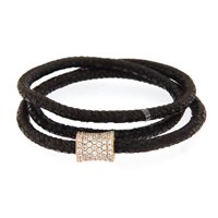 Bracciale Augusta De Carolis Donna in Pelle BR2-217 - BR2-217